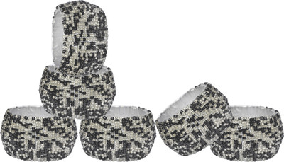 

DakshCraft ACB190 Set of 6 Napkin Rings(Multicolor)