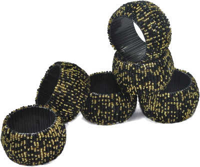 

DakshCraft ACB178 Set of 6 Napkin Rings(Multicolor)