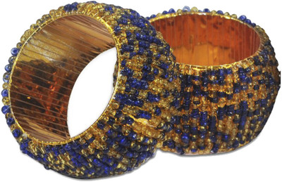 

DakshCraft ACB170 Set of 2 Napkin Rings(Multicolor)