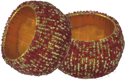 

DakshCraft ACB164 Set of 2 Napkin Rings(Multicolor)
