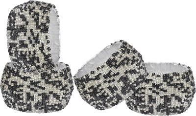 

DakshCraft ACB189 Set of 4 Napkin Rings(Multicolor)