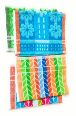 Cotton Colors Floral Design napkins Multicolor Napkins(4 Sheets) at flipkart