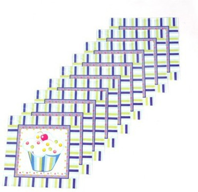 

Funcart Sweet Treat Cupcake Multicolor Napkins(9 Sheets)
