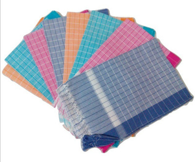 

Cotton Colors Chexs Multicolor Napkins(8 Sheets)