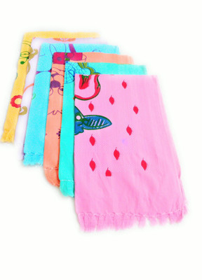 

Cotton Colors Printed napkins Multicolor Napkins(6 Sheets)
