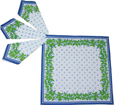 

Morning Blossom Designer Multicolor Napkins(4 Sheets)
