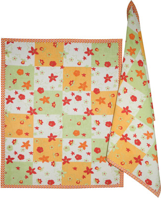 

Morning Blossom Designer Kitchen Towel Multicolor Napkins(2 Sheets)