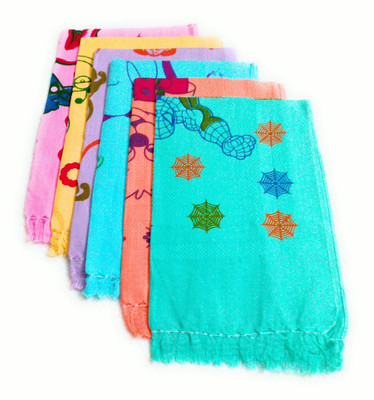 

Cotton Colors Printed napkins Multicolor Napkins(6 Sheets)