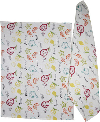 

Morning Blossom Designer Kitchen Towel Multicolor Napkins(2 Sheets)