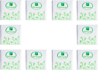 

Shrayati Premium White Napkins(10 Sheets)