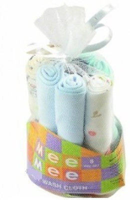 

Meemee soft wash cloth Multicolor Napkins(8 Sheets)