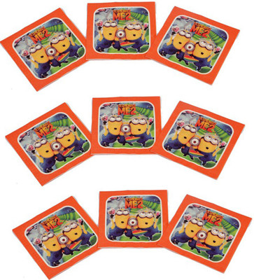 

Funcart Despicable 2 Multicolor Napkins(9 Sheets)