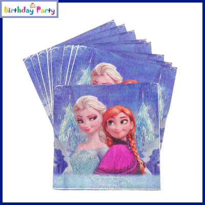 

Funcart Funcart Frozen paper napkins ( 10 pcs/pack) Multicolor Napkins(10 Sheets)