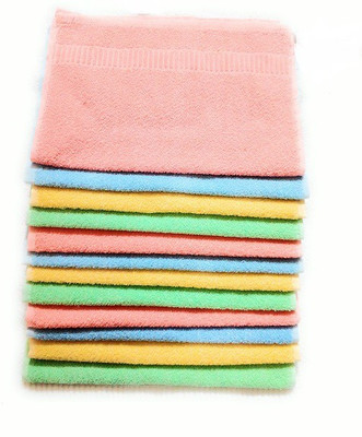 

Cotton Colors Plain napkin Multicolor Napkins(12 Sheets)