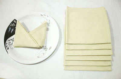 

Rhome RHNK19 Yellow Napkins(6 Sheets)