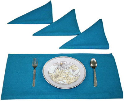 

Sriam RGV00081Blue Blue Napkins(4 Sheets)