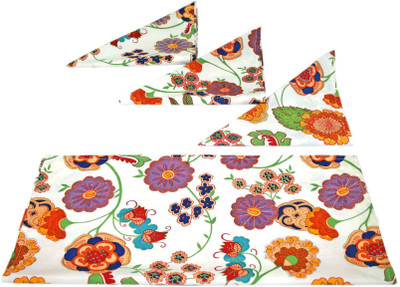 

Sriam RGV00067Multicolor Multicolor Napkins(4 Sheets)