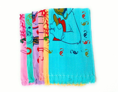 

Cotton Colors printed Multicolor Napkins(6 Sheets)