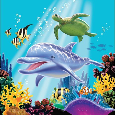 

Creative Converting Lunch Napkins Multicolor Napkins