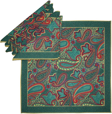 

Morning Blossom Designer Multicolor Napkins(6 Sheets)