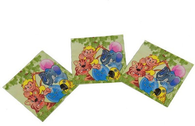 

Funcart Jungle Party Multicolor Napkins(9 Sheets)