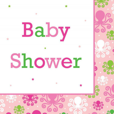 

Planet Jashn Occean preppy baby shower ln Multicolor Napkins