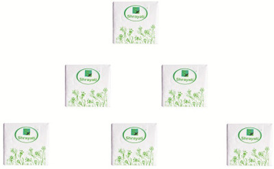 

Shrayati Shrayati Healthy Wealthy Breakfast Paper Napkins White Napkins(6 Sheets)