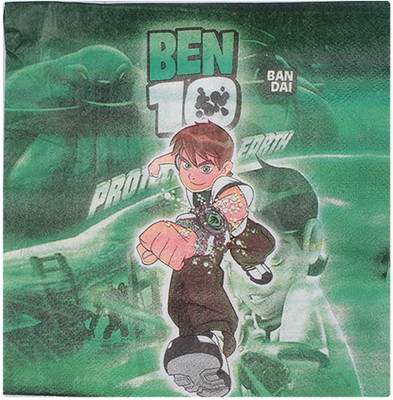 

Themez Only Ben 10 Multicolor Napkins