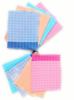 Cotton Colors Chexs Multicolor Napkins(8 Sheets) at flipkart