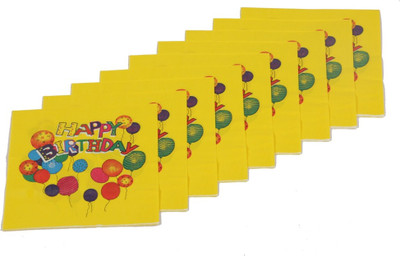 

Funcart Colorful Balloons Yellow Napkins(9 Sheets)