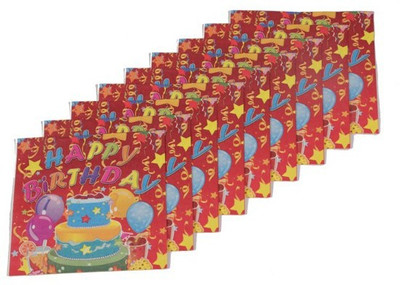 

Funcart Three Tier Cake Red Napkins(9 Sheets)