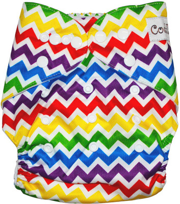 

Coddle Pocket Cloth Diaper Plus A Microfiber Insert, Multicolor