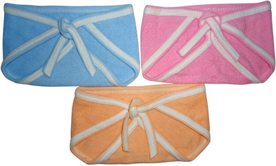 Littly Terry Nappies Combo, Multicolor