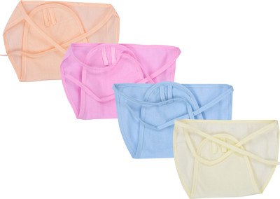 

Joymart Cotton Nappy Langot (, Multicolor, Pack of 4