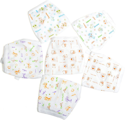 

Baby Bucket Nappy Square, White