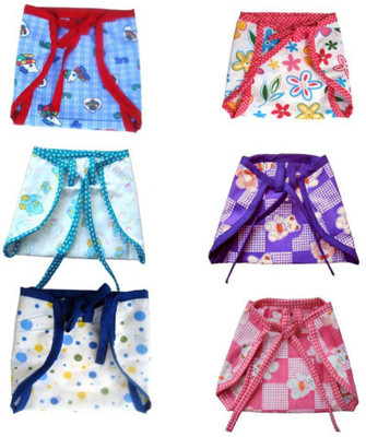 

Chinmay Kids BABY CARE REUSABLE CLOTH NAPPIES, Multicolor