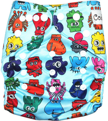 

Coddle Pocket Cloth Diaper Plus A Microfiber Insert, Multicolor