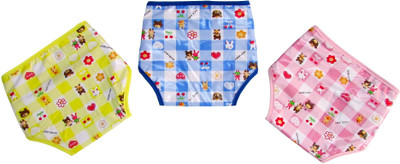 

My Little Champ Water proof cloth diaper, Blue;pink;yellow