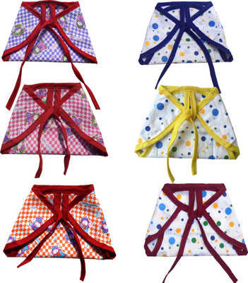 

SRIM Cotton Nappy - Multi - 01, Multicolor