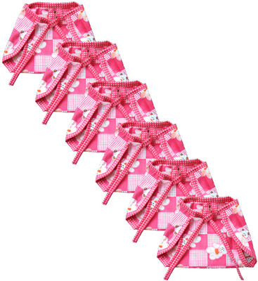 

SRIM Reusable Cotton Nappy, Pink;white