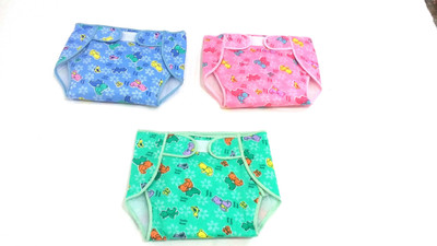 

Baby's Clubb Nappy Diaper Cotton, Blue;green;pink