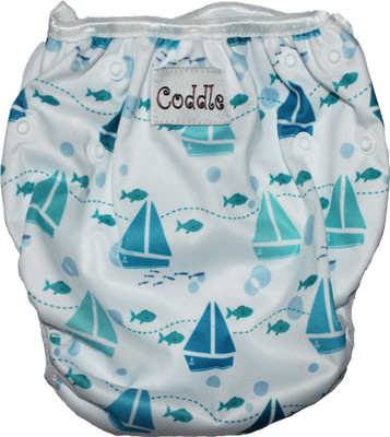

Coddle Swimming Diaper, Blue;white