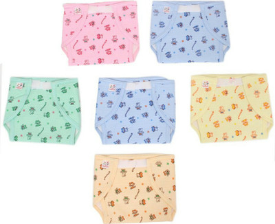 

Chinmay Kids Reusable Cotton Diaper, Multicolors