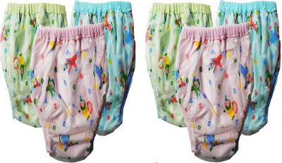 

Chhote Janab BABY TOWEL PLASTIC NAPPY, Multicolor