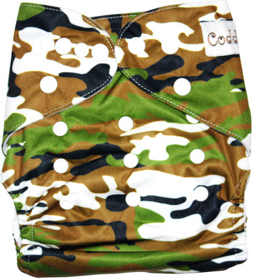 

Coddle Pocket Cloth Diaper Plus A Microfiber Insert, Military camouflage