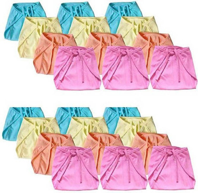 

Aayat Kids Colourful Cotton Nappies (Pack of 24, Multicolor