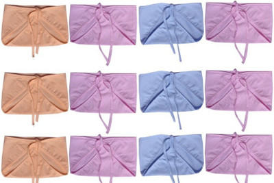 

Goodluck Single Layer Triangle Shape Cotton Nappy (12 Piece, Multicolor