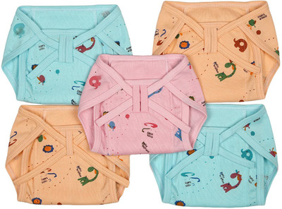 

Chinmay Kids BABY CARE CLOTH NAPPIES, Multicolor