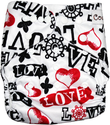 

Coddle Pocket Cloth Diaper plus a Microfiber Insert- Bright Champ, Multicolor