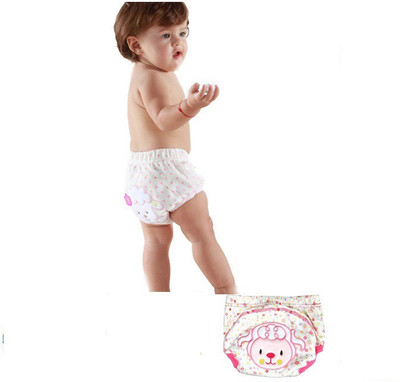 Futaba Cotton Baby Reuseable Washable Diaper, White
